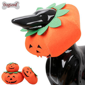 Disfraz de accesorio de cuello electrónico para perro con diseño de calabaza de <span class=keywords><strong>Halloween</strong></span> para perros, correas para mascotas - Product Image 2