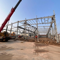 Taller de Estructura de Acero Industrial para Centro de Reparación de Maquinaria, Alta Calidad, Bajo Costo, Instalación Rápida