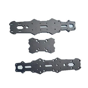 Feuille de fibre de carbone découpée par machine CNC de haute qualité personnalisée pour les pièces de cadre de drone UAV/FPV compatibles Fabriqué en Chine - Product Image 6