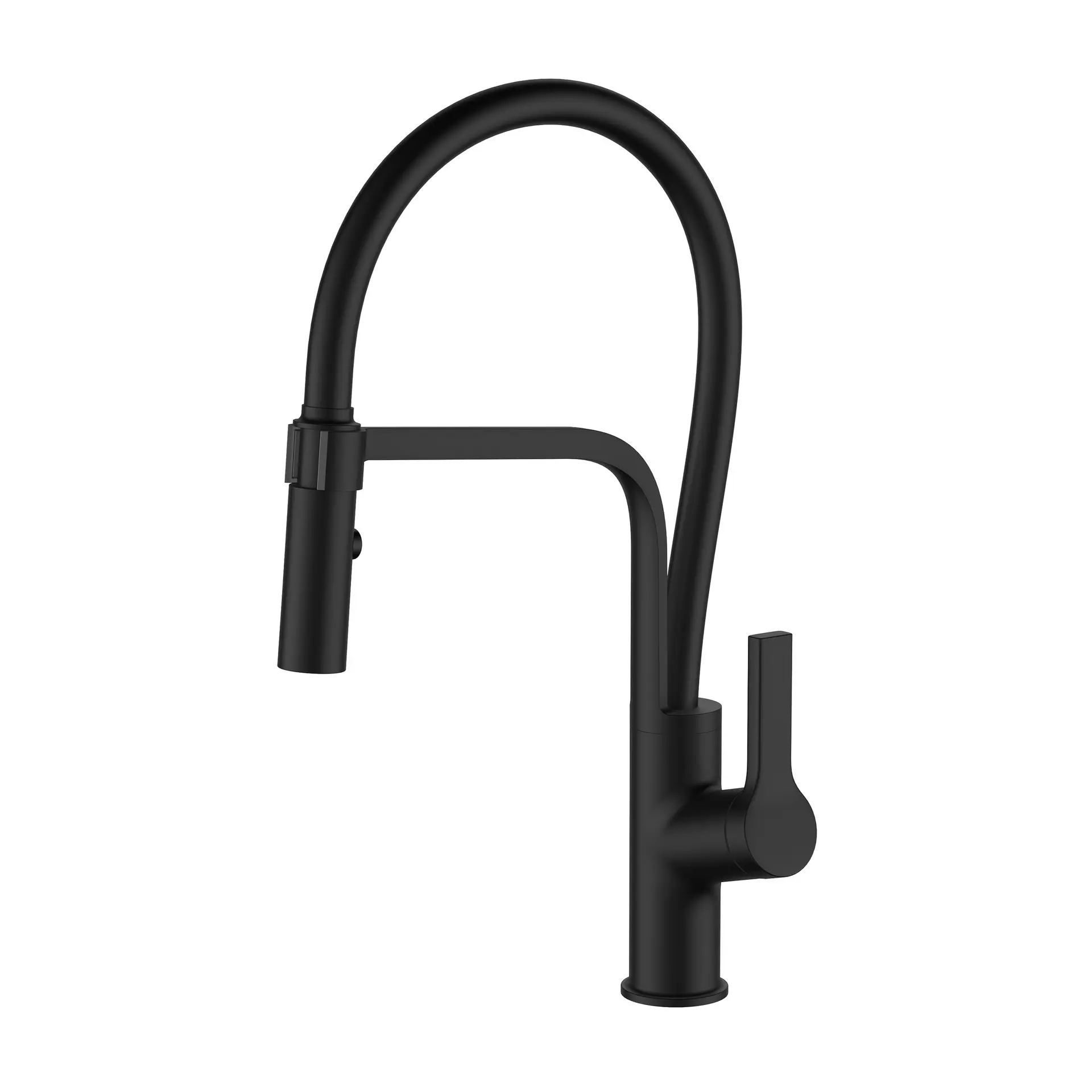 Dual Mode Kitchen Faucet Flexible Cold Hot Mixer Sink Tap Black 360 Rotation Kitchen Faucet with Pull Down Sprayer