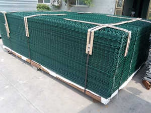 Ngoài trời kim loại vườn hàng rào Bảng điều chỉnh 3D cong hàn dây lưới hàng rào cho hàng rào Bảng điều chỉnh với giá cả hợp lý - Product Image 5