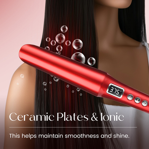 Fer à lisser professionnel à affichage numérique, outils de <span class=keywords><strong>coiffure</strong></span> de qualité supérieure, fer à lisser professionnel avec logo personnalisé - Product Image 4