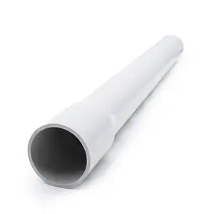 Schedule 80 Pvc Pipe 5" Underground Burial Schedule 80 PVC Electric Cable Conduit Pipe