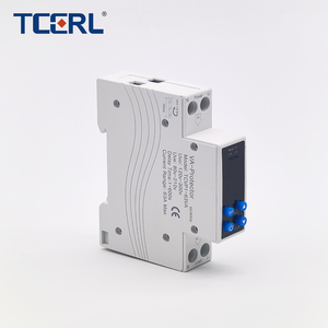 मिनी 63a 110v 220v एकल चरण दीन रेल द्वारा प्रदर्शित प्रदर्शन स्टेबलाइजर 2kva 220v समायोज्य वोल्टेज वर्तमान रक्षक ओवरकरंट प्रोटेक्टर ओवरकरंट - Product Image 2