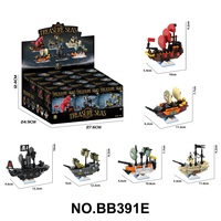 Mini Ensemble de Blocs de Construction DIY Thème Halloween : Chat, Véhicule, Bateau, Pistolet, Voiture - Jouet d'Assemblage pour Enfants, Décoration et Vente en Gros