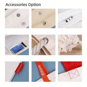 Bolsa de Compras de Lona de Algodón con Tecnología UV, Plegable, Reutilizable, con Logotipo Personalizado y Diseño Floral Sublimado, Colorida, para Hombre - Product Image 6