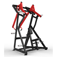 Machine à ramer assise professionnelle à charge de plaques pour entraînement de force