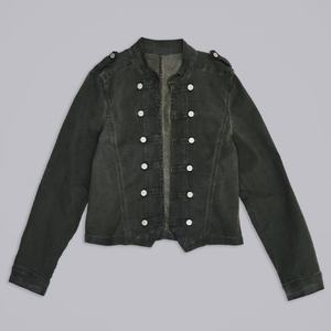 Custom Logo Winter Design <b>Mens</b> Streetwear Outerwear Buttons Canvas Cotton Twill Vintage Wash Work <b>Slim</b> <b>Fit</b> <b>Jacket</b> <b>Men</b> - Product Image 2