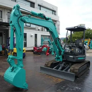 Sử Dụng Kobelco Bánh Xích Máy Xúc SK 55sr 5.5ton Theo Dõi Digger Nhỏ Máy Xúc Ban Đầu Nhật Bản Sk55 SK 55sr