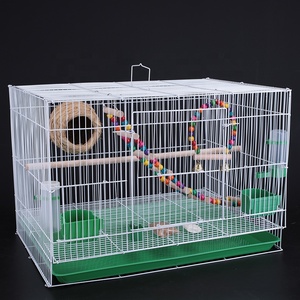 Moins cher animal de compagnie fantaisie oiseau lapin grand gros métal fer pliable oiseau <span class=keywords><strong>perroquet</strong></span> à vendre élevage - Product Image 3