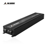AK-25001D Mini amplificateur audio de voiture haute performance Mono classe D 2500W puissant cristal clair 4 canaux gamme complète amplificateur de classe D