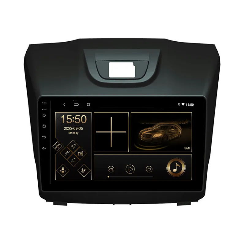 전문 제조 업체 안드로이드 시스템 라디오 자동차 Dvd 플레이어 터치 스크린 MP5 음악 플레이어 ISUZU D-Max 2012-2017