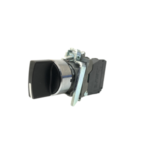 Interruptor Selector Rotatorio de 3 Posiciones y 22 mm, 3A 2NO, Interruptor de Botón de Plástico - Product Image 1