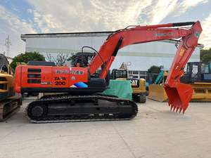 HITACHI รถขุดตีนตะขาบมือสองจากญี่ปุ่น ZX240 ZX200 ZX210สภาพดีคุณภาพสูงเวลาทำงานในเซี่ยงไฮ้ - Product Image 2