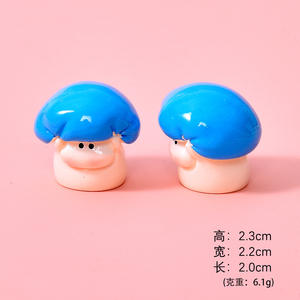 Figurine d'elfe champignon <span class=keywords><strong>de</strong></span> forêt mignonne, sac surprise tendance, accessoires <span class=keywords><strong>de</strong></span> bricolage, ornements <span class=keywords><strong>de</strong></span> bureau pour <span class=keywords><strong>maison</strong></span> <span class=keywords><strong>de</strong></span> poupée - Product Image 4