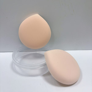Selling Cotton Candy Powder Puff Dry and Wet Water Drop Super Soft Air Extra Size <strong>Toast</strong> Cushion Powder Puff for <strong>Makeup</strong> - Product Image 4