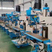 Machine à fraiser universelle à tête pivotante en métal X6436 pour la Chine continentale