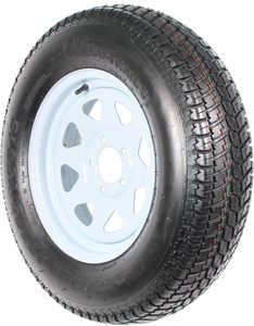 13 14 15 16 pollici pneumatici e ruote in acciaio per parti di rimorchio PCD 5*114.3 6*139.7 5*150 CB 84 110 bianco nero zincato - Product Image 4