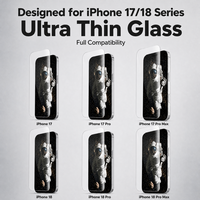 Film de protection d'écran en verre trempé ultra-fin UTG de 0,07 mm à prix d'usine pour iPhone 17 18 Pro Max
