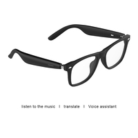 Nouvelles Lunettes Intelligentes A01 avec Traduction, Lunettes de Soleil Bluetooth pour Sports de Plein Air, Anti-lumière Bleue, Sans Fil