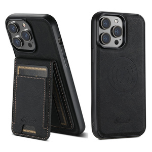 <span class=keywords><strong>Custodia</strong></span> per telefono portafoglio magnetico Stand Cover posteriore <span class=keywords><strong>custodia</strong></span> <span class=keywords><strong>in</strong></span> <span class=keywords><strong>pelle</strong></span> per <span class=keywords><strong>Apple</strong></span> iPhone 17 16 12 13 14 15 Pro con magnete - Product Image 1