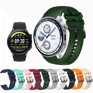 Meilleure vente, nouvelle mode, <span class=keywords><strong>bracelet</strong></span> Correa de remplacement en silicone étanche, <span class=keywords><strong>bracelet</strong></span> de <span class=keywords><strong>montre</strong></span> pour OnePlus <span class=keywords><strong>OPPO</strong></span>, <span class=keywords><strong>bracelet</strong></span> de <span class=keywords><strong>montre</strong></span> intelligent - Product Image 2