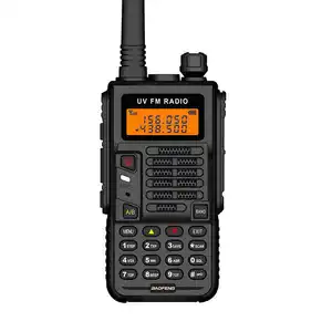 Baofeng Walkie Talkie X5 PLUS, VHF UHF Band ganda genggam Radio dua arah kekuatan tinggi 10W Jarak Jauh Ham Woki Toki