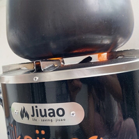 Petit Réchaud Multifonctionnel Léger à Moteur en Acier Inoxydable pour Bois Charbon de Bois Utilisation Extérieure Intérieure