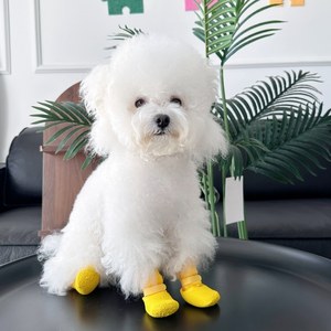 Chaussettes chaudes d'hiver pour <span class=keywords><strong>chien</strong></span>, imperméables, antidérapantes, protège-<span class=keywords><strong>pattes</strong></span> pour animaux de compagnie, chaussures réglables pour <span class=keywords><strong>chien</strong></span> pour la <span class=keywords><strong>protection</strong></span> des sols en bois dur - Product Image 3