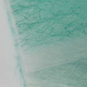 Thị trường phổ biến chặn lưới màu xanh lá cây-trắng sợi thủy tinh Bông cuộn cho phun sơn phòng - Product Image 6