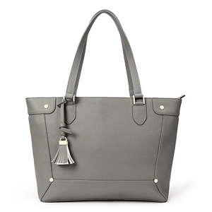 Sac à bandoulière pour femme à pompons tendance, sac à bandoulière pour femme en cuir PU de haute qualité à motif litchi - Product Image 1