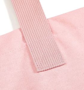 High Quality Diy Custom Printed <b>Canvas</b> <b>Tote</b> Bags Wholesale With Logo Zipper Pocket - Product Image 5