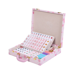 Tuiles de Mahjong Américain Personnalisées à 4 Couches, 166 Pièces en Mélamine avec Motifs Léopard et Tortue – Idées Cadeaux de Luxe pour le <span class=keywords><strong>Poker</strong></span> - Product Image 1