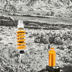 Amortiguador de aire nuevo de 9,2 pulgadas y 235mm para bicicletas deportivas universales <span class=keywords><strong>Yamaha</strong></span> Kawasaki compatibles con Kart Quad Dirt EXCITER150 LC150 LC135 - Product Image 3