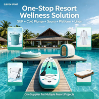 Papan SUP Tiup, Stand Up Paddle Board untuk Danau, Sungai, Olahraga Air, Tahan Lama, EVA PVC Drop Stitch, Logo Dapat Disesuaikan, Termasuk Pompa