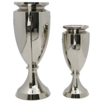 Trophées et médailles de haute qualité, sur mesure, en métal argenté, avec logo en 3D, pour le football, le soccer, le basketball, souvenirs