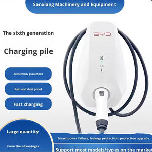 Nouvelle borne de recharge murale AC pour véhicules électriques 7 kW à charge rapide, compatible BYD Seal, Tang, Qin, Song, Yuan, Han <span class=keywords><strong>Plus</strong></span>, 200-220 V, interface GB/T - Product Image 3