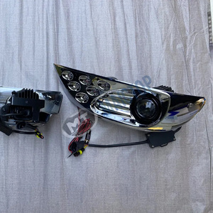 Aplicable a los faros antiniebla delanteros, luces de circulación diurna y faros antiniebla delanteros LED del Toyota Prado FJ120 de 2003-2009. - Product Image 3