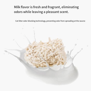 Venta al por mayor respetuoso con el medio ambiente Tofu <span class=keywords><strong>arena</strong></span> mandioca gato mezcla <span class=keywords><strong>de</strong></span> bentonita mijo gato <span class=keywords><strong>de</strong></span> la <span class=keywords><strong>casa</strong></span> <span class=keywords><strong>para</strong></span> <span class=keywords><strong>gatos</strong></span> al por mayor - Product Image 5