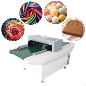 Detector de Metales de Cabezal Único con Cinta Transportadora para Control de Calidad de Prendas de Vestir y Telas - Product Image 1