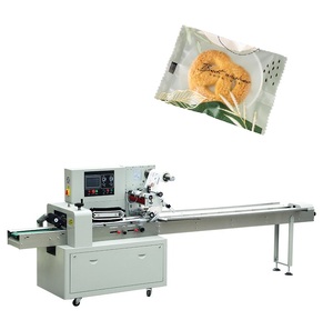 Dòng Chảy Gói máy Ice Lolly Popsicle sô cô la kẹo Biscuit Cookie flowpack bao bì gối ngang bánh mì máy đóng gói - Product Image 1