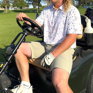 Camisetas de Polo de Golf de Manga Corta para Hombre con Logotipo Personalizado, 87.3% Poliéster, 12.7% Elastano, Secado Rápido, Suaves, Deportivas, Estampadas - Product Image 3