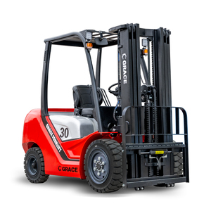 <span class=keywords><strong>Forklift</strong></span> Diesel 3 Ton Merek Cina Baru, Tiang 3 Tingkat, Mesin Bertenaga, Performa Bagus - Product Image 1
