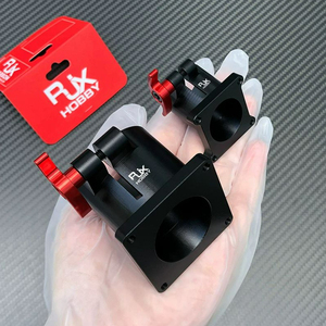 RJXHOBBY RJX ข้อต่อท่อคาร์บอนแบบโค้งงอ 40 มม. สำหรับยึดขาตั้งลงจอด ข้อต่อท่อกลม สำหรับโดรนเพื่อการเกษตรและป้องกันพืช - Product Image 5