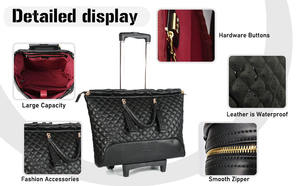 Lightweight Female Carry-On Luggage Fashion <strong>Suitcase</strong> with Zipper Closure for Short Trips and Boarding - Product Image 6