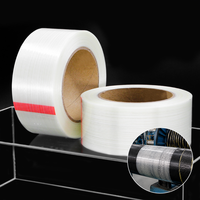 Ruban adhésif haute température monoface premium spécialisé pour l'industrie des appareils électroménagers, en fibre de verre/polyester acrylique