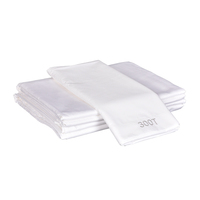 Parure de lit hôtelière en coton blanc 300TC à prix avantageux – Housse de couette et draps d'hiver