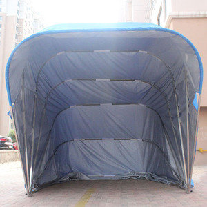 Premium Stainless Steel Retractable Mobile Car Garage Waterproof Oxford <strong>Fabric</strong> Foldable Car <strong>Canopy</strong> CE Certified - Product Image 4