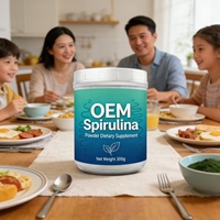 Poudre de spiruline personnalisable OEM – Complément alimentaire pour le bien-être quotidien et le soutien corporel