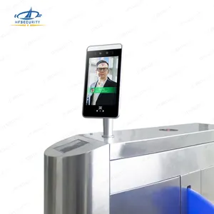 HFSecurity 8 Inch Touch Screen Digital Lock Face Recognition Android Kiosk Time Attendance Access Control Door Lock